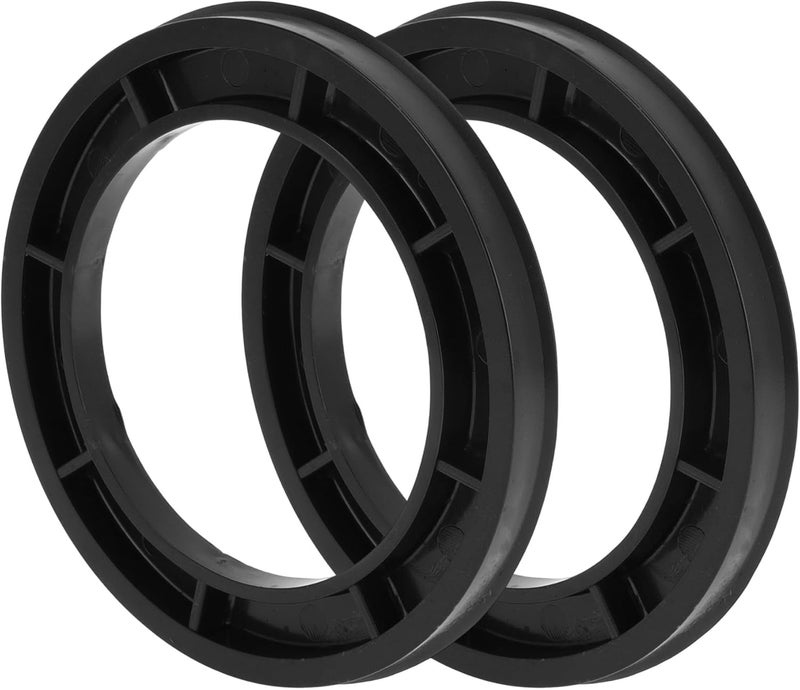 TUCKBOLD Car Wheel Hub Centric Rings Durable Wheels Center Shaft Shock Absorbing Hubrings Black 2 Pcs OD 112.1mm to ID 78.1 mm Polycarbonate - Image 1